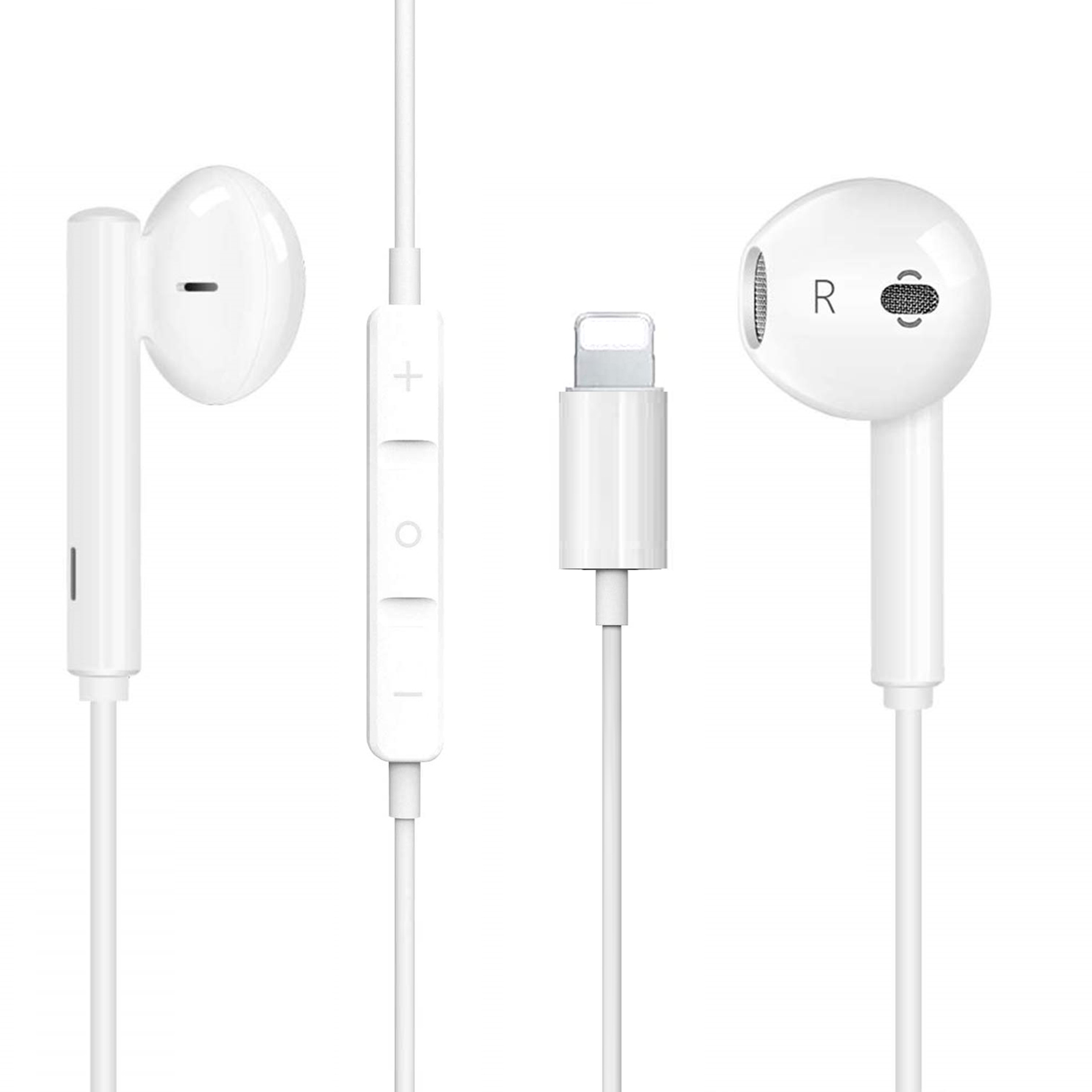 Earbuds with Connector Headphones